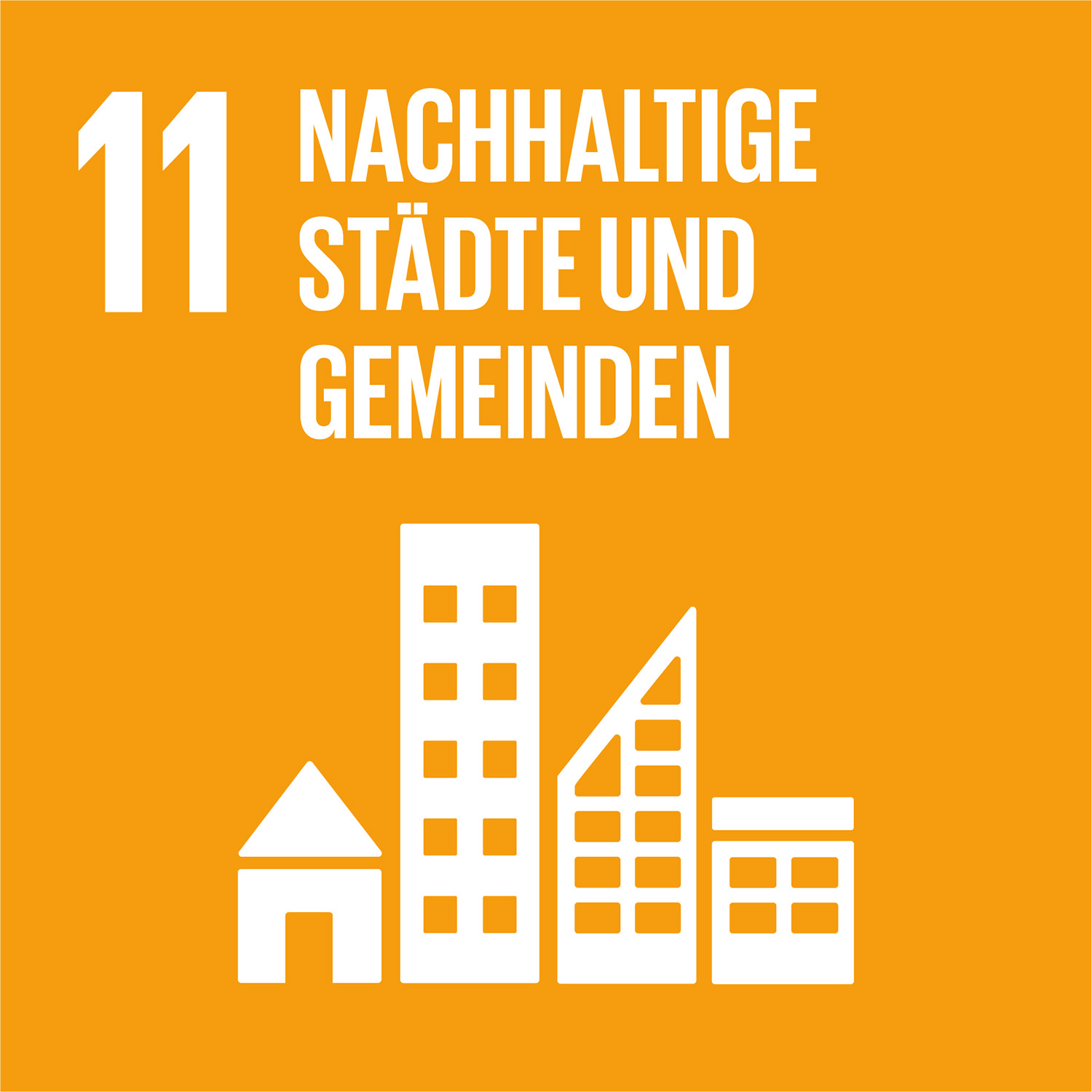 German version of the UN SDG icon